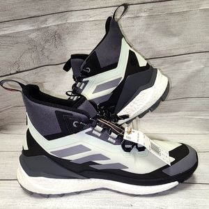 Adidas Terrex Free Hiker 2 Gore-Tex Hiking Shoe Linen Green GZ3287 Size 10